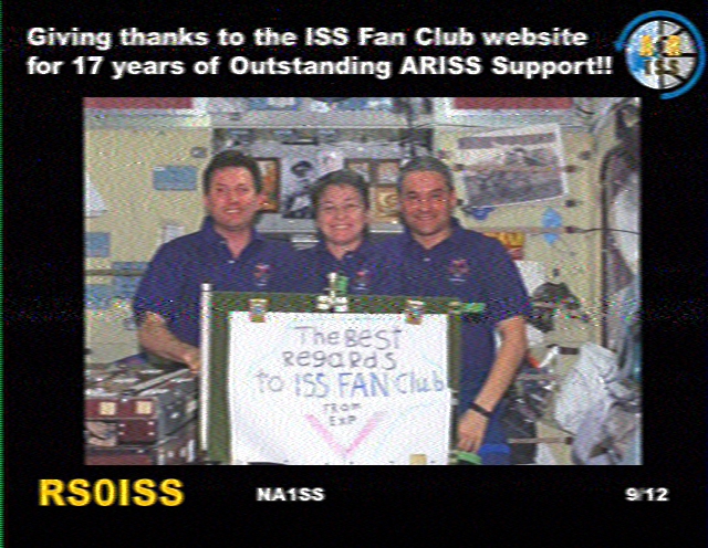SSTV von der ISS