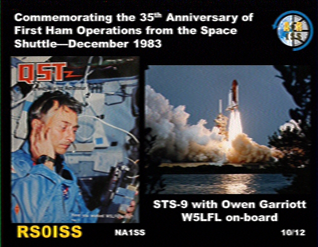 SSTV von der ISS