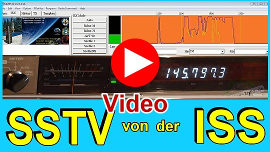 Video-Vorschau: SSTV von der ISS Video-Vorschau: SSTV von der ISS