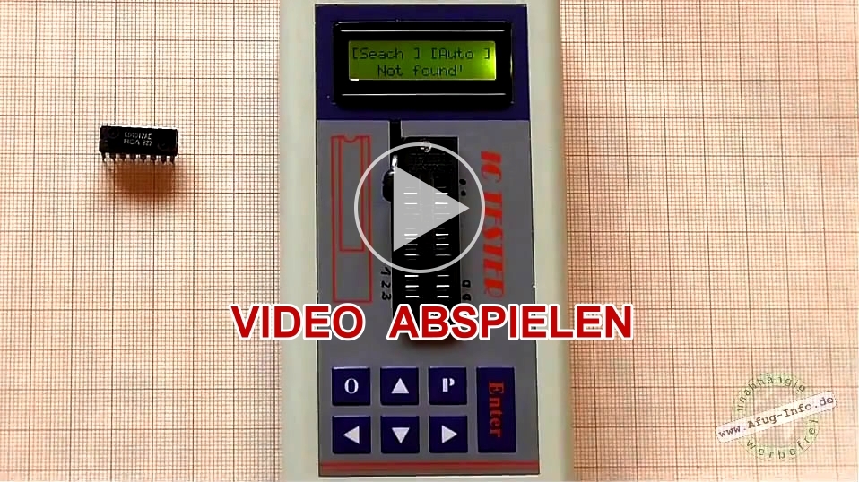 Video-Vorschau: IC-Tester hält nicht, was er verspricht