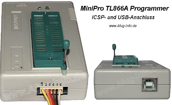 Bild 3: Das Testgerät: MiniPro TL866A