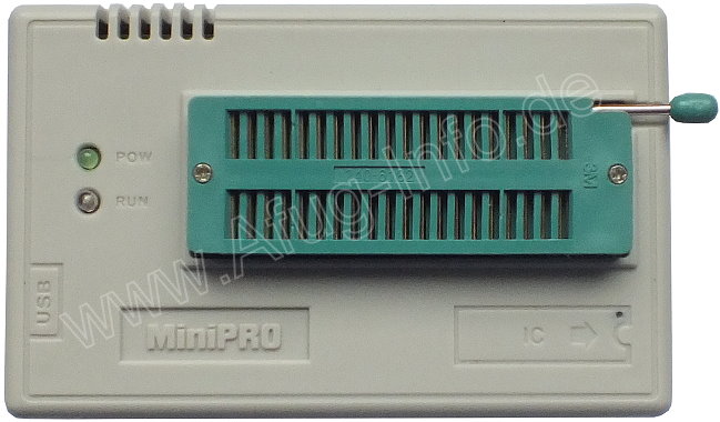 Bild 1: Das Testgerät: MiniPro TL866A