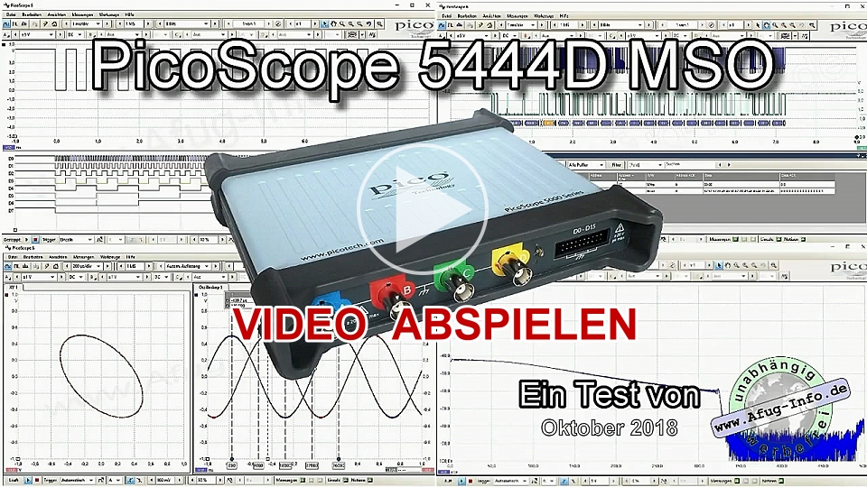 Video-Vorschau: PicoScope 5444D MSO Test