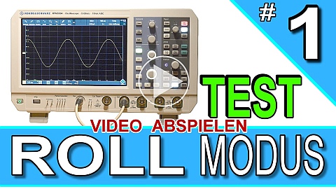 Video-Vorschau: Rohde & Schwarz RTM3004: Roll Betrieb