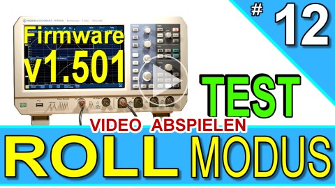 Video-Vorschau: Rohde & Schwarz RTM3004: Roll Bugs Reloaded