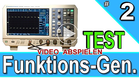 Video-Vorschau: Rohde & Schwarz RTM3004: Funktionsgenerator