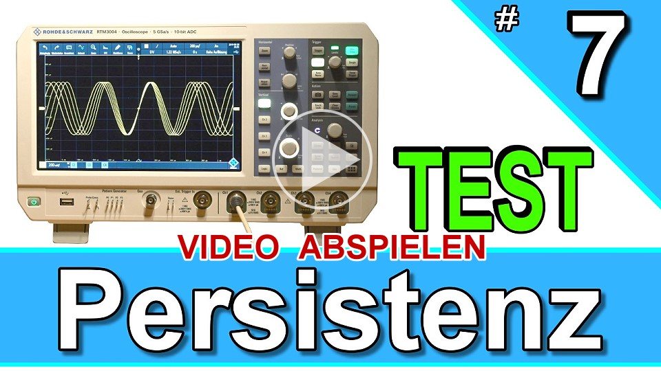 Video-Vorschau: Rohde & Schwarz RTM3004: Persistenz