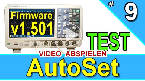 Video-Vorschau: Rohde & Schwarz RTM3004: AutoSet
