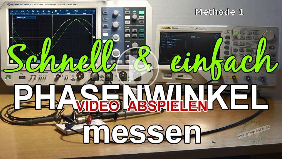 Video-Vorschau: Phasenwinkel messen